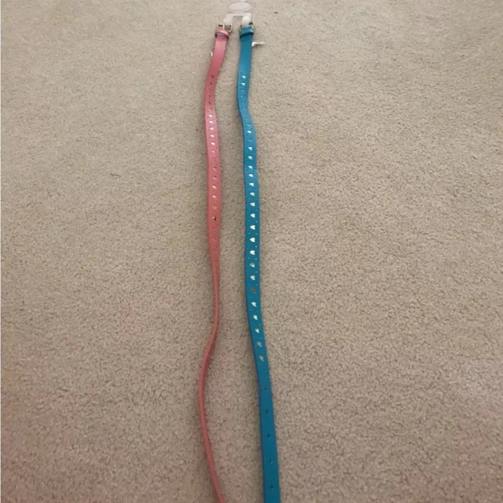 New Set of 2 Girls Belts Size XL
